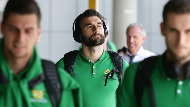 Mile Jedinak looks set to rest his injured ankle against South Korea.