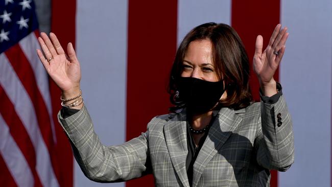 Viewers watching how Kamala Harris handles herself in Thursday’s debate against Mike Pence may get a preview of the next US president. Picture: Getty Images