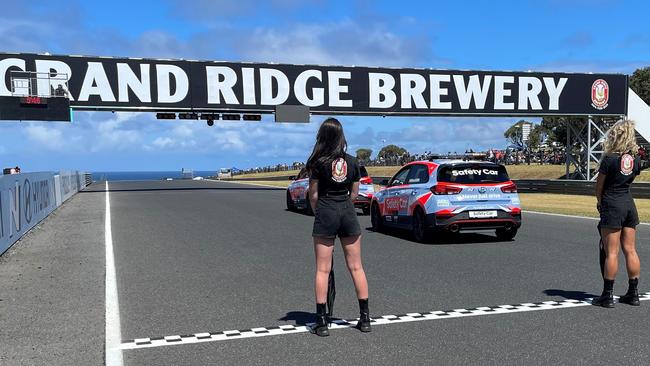 The Grand Ridge Brewery sponsored the World Superbike round at Phillip Island.