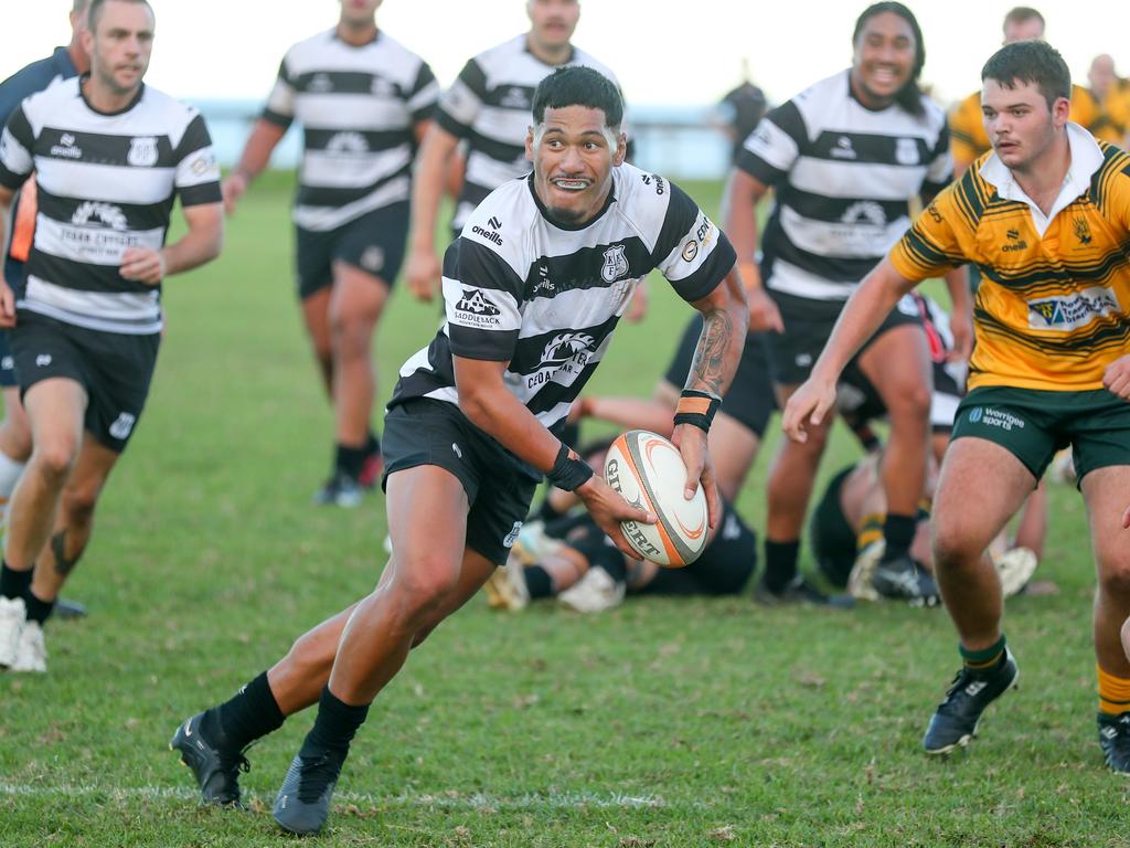 Talatau Junior Amone helped Kiama end Shoalhaven’s 1000+ day winning streak. Picture: Paul Davidson Photography