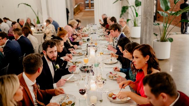 The wedding of Moira Kennedy and Erez Nusem. Picture: Eric Wang Photography