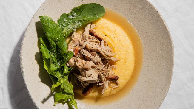 Elizabeth Hewson’s chicken cacciatore bianco. Picture: Nikki To