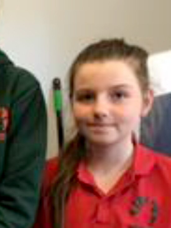 Hannah Papps at Hampton Primary School in Victoria.