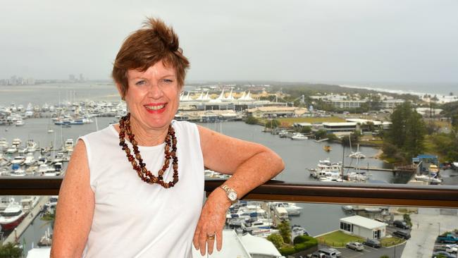 Main Beach Association leader Sue Donovan — fighting to save the suburb’s quality of life.