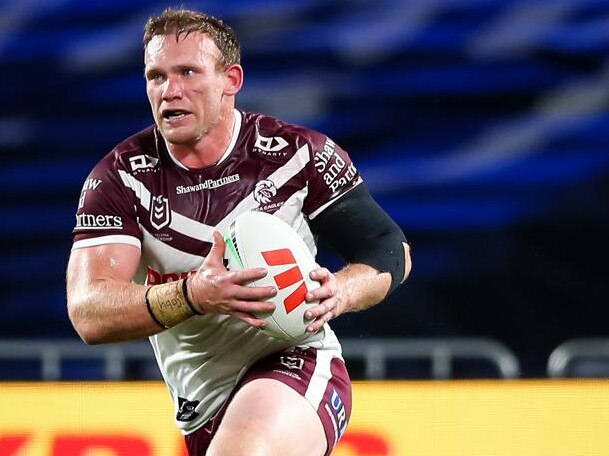 Matt Lodge could be set for a move from the footy field to the boxing ring. Picture: NRL Imagery