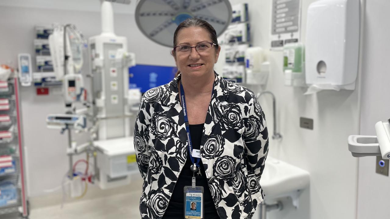 Acting sector director of CHHHS Susan Henderson in the newly refurbished emergency department opening on August 28. Picture: Kristina Puljak