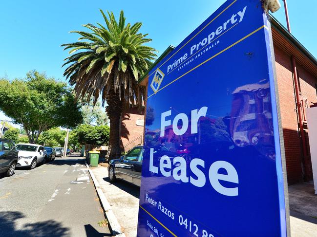 RBA governor Philip Lowe says supply and demand are driving up rents, not higher interest rates. Picture: NCA NewsWire / Nicki Connolly