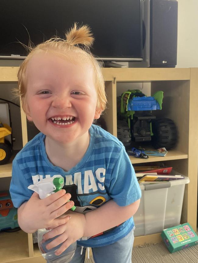 Talen Porter, 2 years 6 months - nominated for Ipswich's cutest toddler.