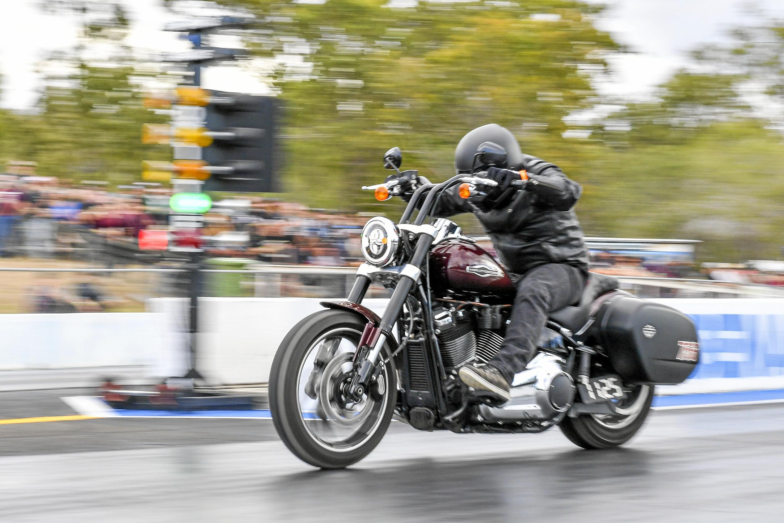 The 2019 Benaraby All Bike Drags were held at Benaraby Motorsports Complex. Picture: Matt Taylor GLA030819DRAG