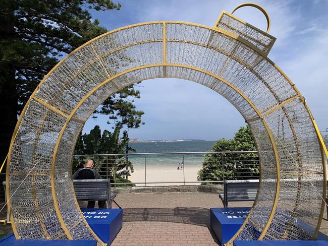 The bauble decoration. Picture: Bayside Council councillor Heidi Lee Douglas