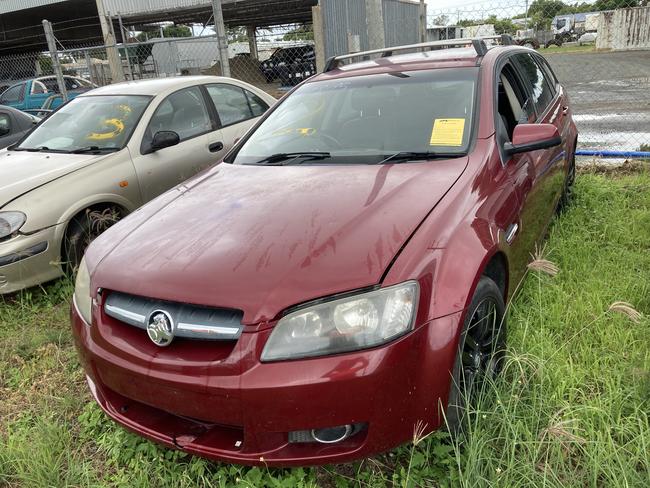 A red Holden Commodore Station Wagon will be given a second chance in Mackay Regional Council’s Auction, 2022. Picture: Lloyds Auctions