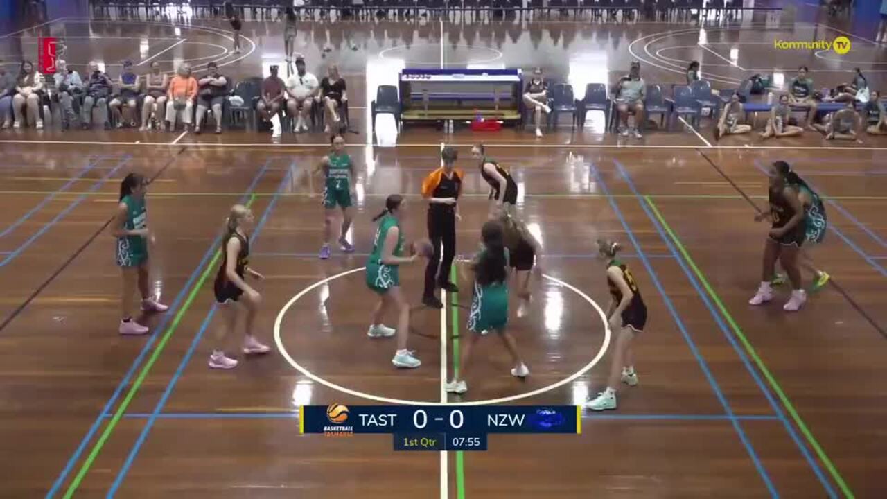 Replay:  Tas Tigers v NZ Weka (U16 Girls)  - 2025 Australian Country Junior Basketball Cup Day 2