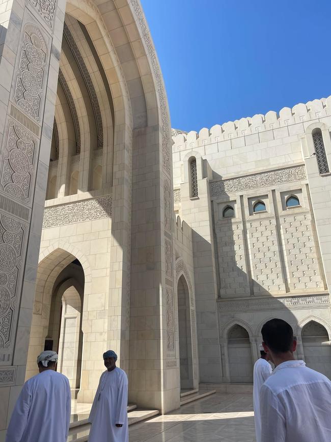 The Grand Mosque Qaboos. Picture: Natalie Brown/news.com.au