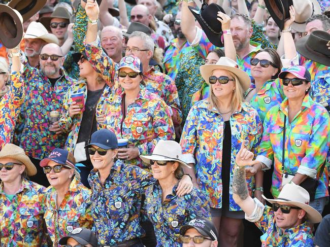 The Trademutt Funky Shirt Friday at Gympie Music Muster. Picture: Patrick Woods.