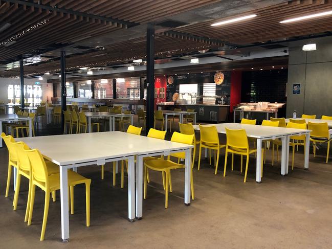 A group dining room. Picture: Australian Department of Home Affairs