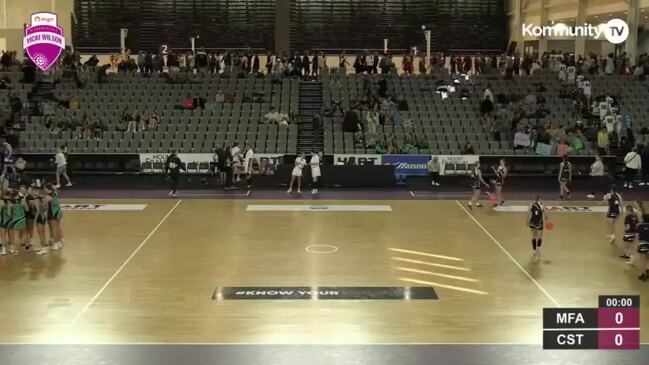 Replay: Vicki Wilson Finals - Matthew Flinders Anglican v The Cathedral School (Cup)