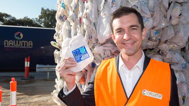 Federal Assistant Minister for Waste Reduction Trevor Evans wants councils to think about their part in waste management. Picture: Simon Stanbury