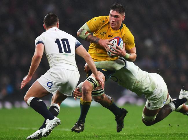 Sean McMahon is unlikely to be with the Wallabies at the World Cup. Picture: Getty Images