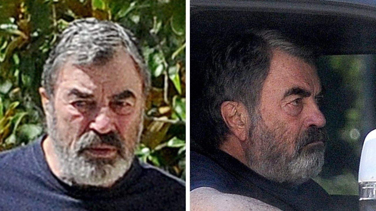 Tom Selleck Unrecognizable With Gray Bushy Beard & Hair