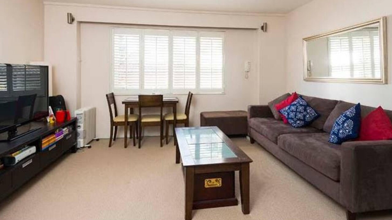 Inside the Neutral Bay apartment. Picture: Supplied