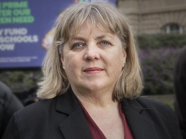National AEU president Correna Haythorpe. Picture: Chris Kidd
