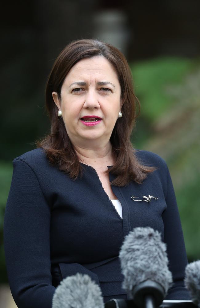 Queensland Premier Annastacia Palaszczuk.