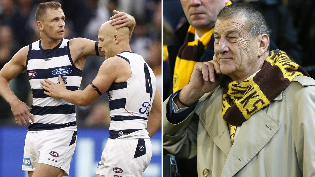 Geelong champion Gary Ablett was booed heavily during the Easter Monday clash against Hawthorn, and Hawks president Jeff Kennett isn't happy.