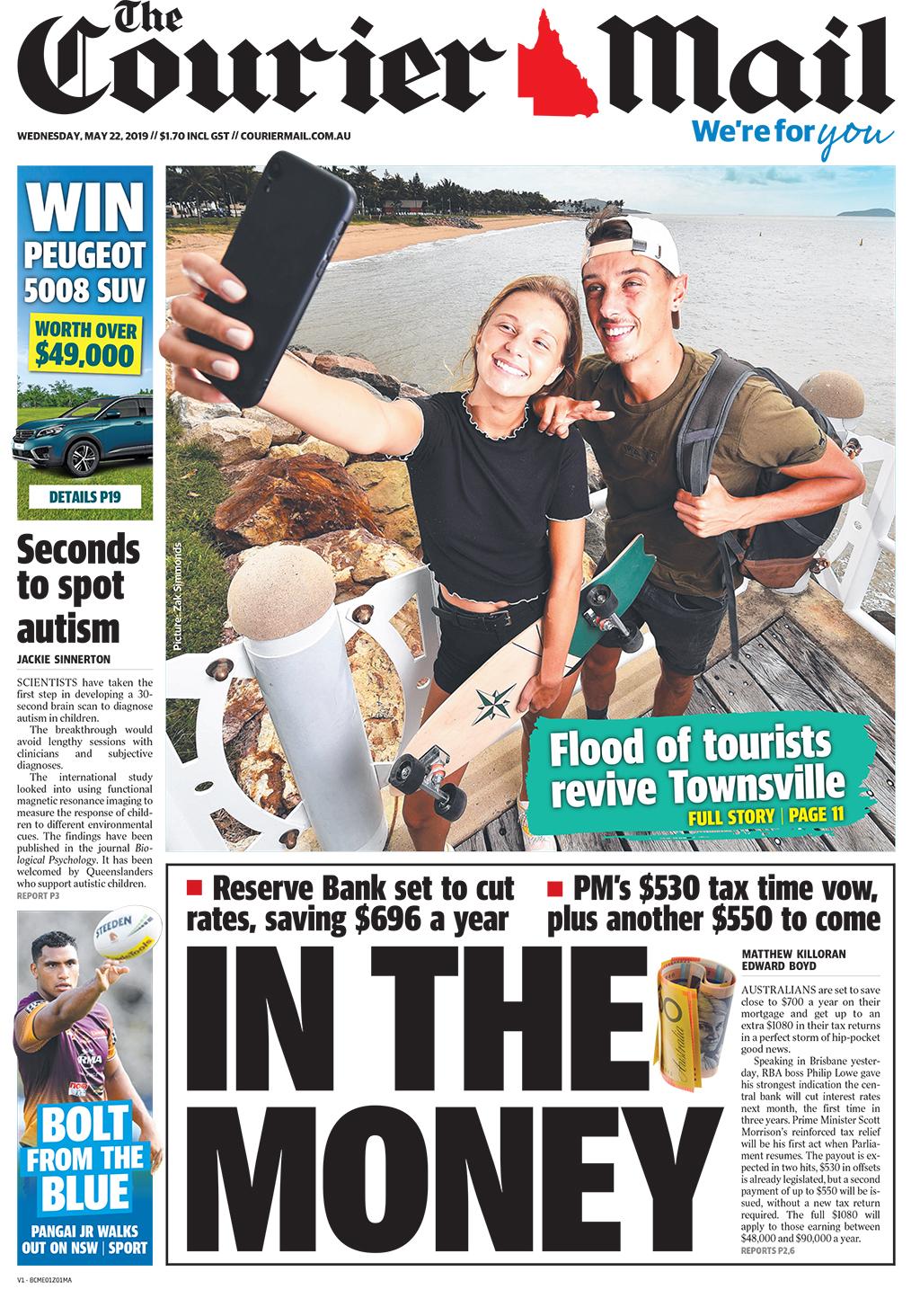 Post Election Boost To Aussies Hip Pockets The Courier Mail