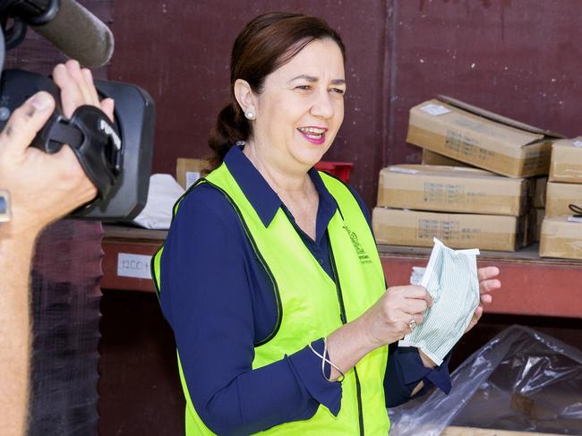 Premier Annastacia Palaszczuk. Picture: Richard Walker