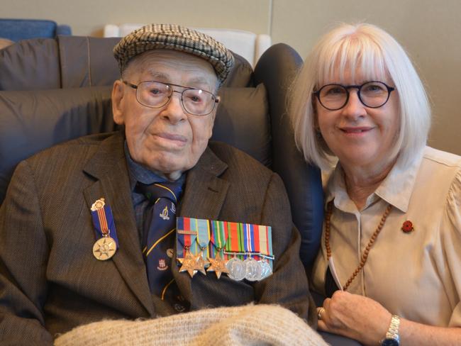 ‘It’s still a living history’: World War II veteran celebrates 105th birthday