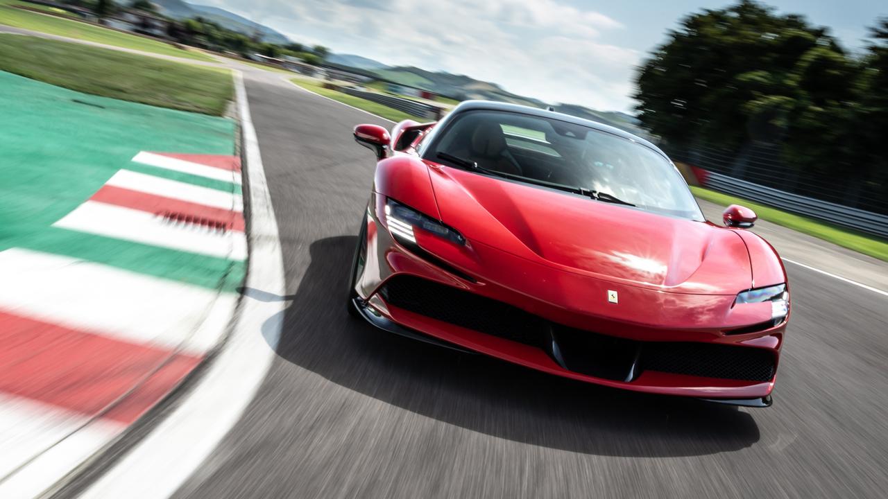 2020 Ferrari SF90 Stradale is a plug-in hybrid.