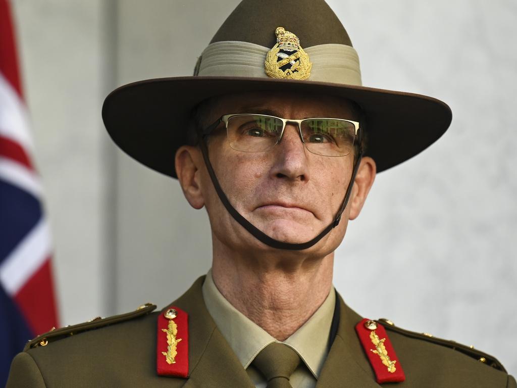 Chief of the Defence Force, General Angus Campbell. Picture: NCA NewsWire / Martin Ollman