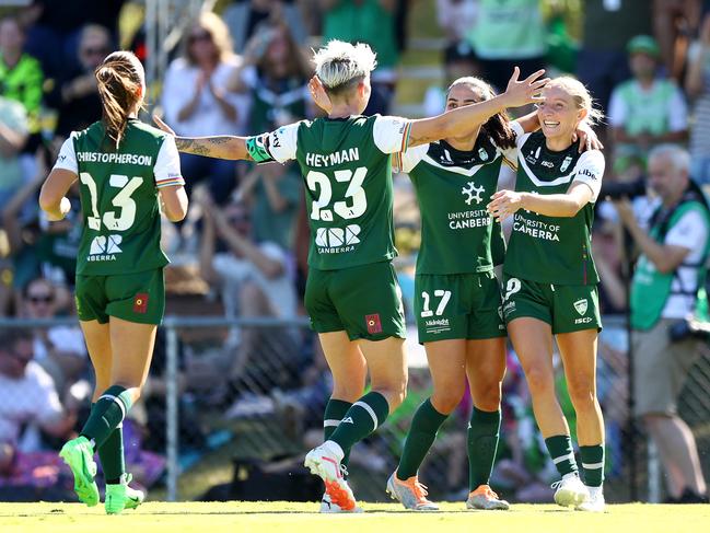 Canberra United is facing a financial battle. Picture: Mark Nolan/Getty Images