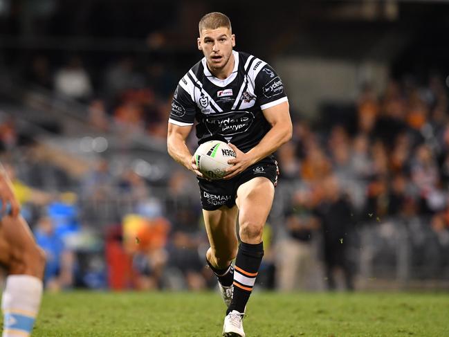 The Wests Tigers must work out how to best use the talents of Adam Doueihi. Picture: Robb Cox/NRL Photos