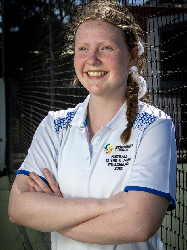 Shepherd has received national accreditation and umpired the School Sport Australia championships in September. Picture: Emma Brasier