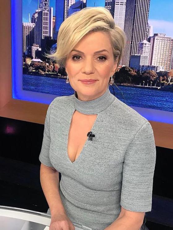 Channel Ten newsreader Sandra Sully.