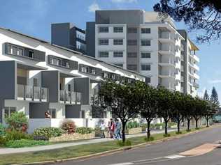 JEWEL BARGARA: An artist's impression of the proposed high rise on the Bargara esplanade. Picture: Contributed