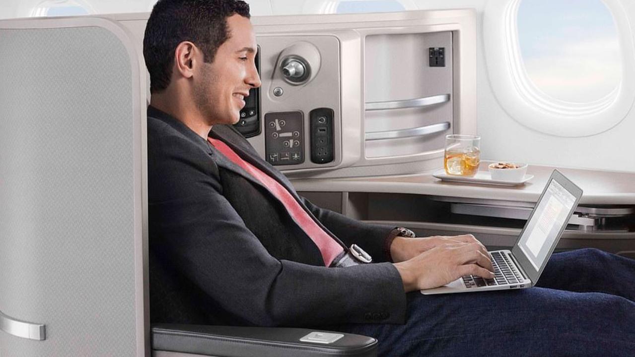 Look, we’ll be happy with business class too. Picture: American Airlines