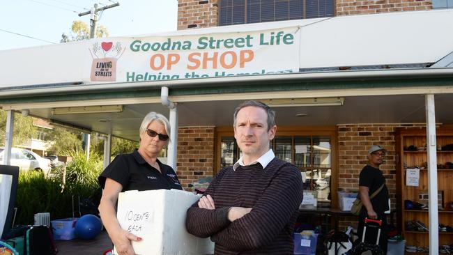 Goodna Street Life president and founder Helen Youngberry and vice president Steve Purcell.