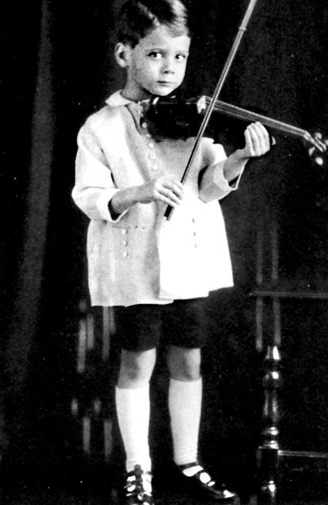 Author and playwright Sumner Locke Elliott, as a young boy.