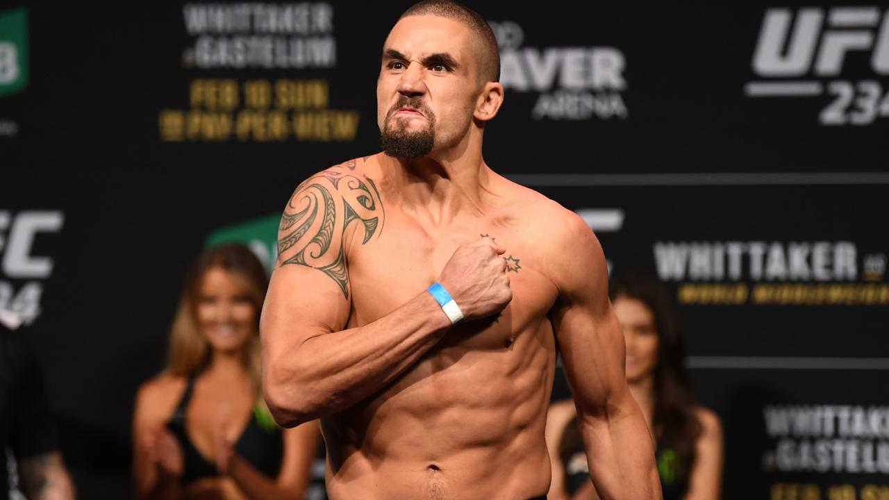 Rob Whittaker is going for the “kill” at UFC 243.