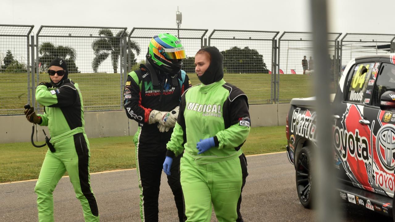 Watpac Townsville 400 Day One. Super Ute driver Craig Woods. Picture: Evan Morgan