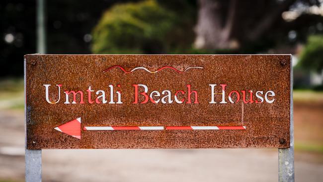 Umtali Beach House, which sits on the banks of the Little Forester River, near Bridport. Picture: Nic Betts Media