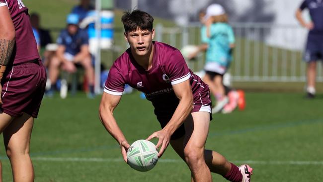 Hayden Watson pictured representing Queensland at the ASSRL championships in Coffs Harbour. Picture: Nashyspix.