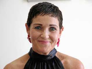 WE ARE STRONG: Lockyer Valley Mayor, Tanya Milligan, standing at her desk in the Lockyer Valley Regional Council Offices. Picture: Dominic Elsome