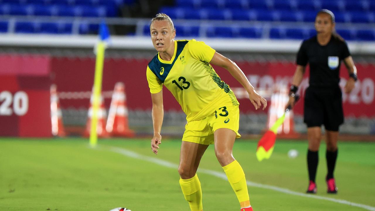 Tameka Yallop is set to make her 100th appearance for the Matildas. Picture: Adam Head