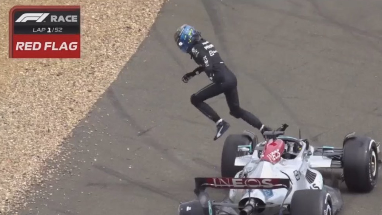 F1 2022, British Grand Prix: Zhou Guanyu crash, video, footage, halo,  Silverstone GP