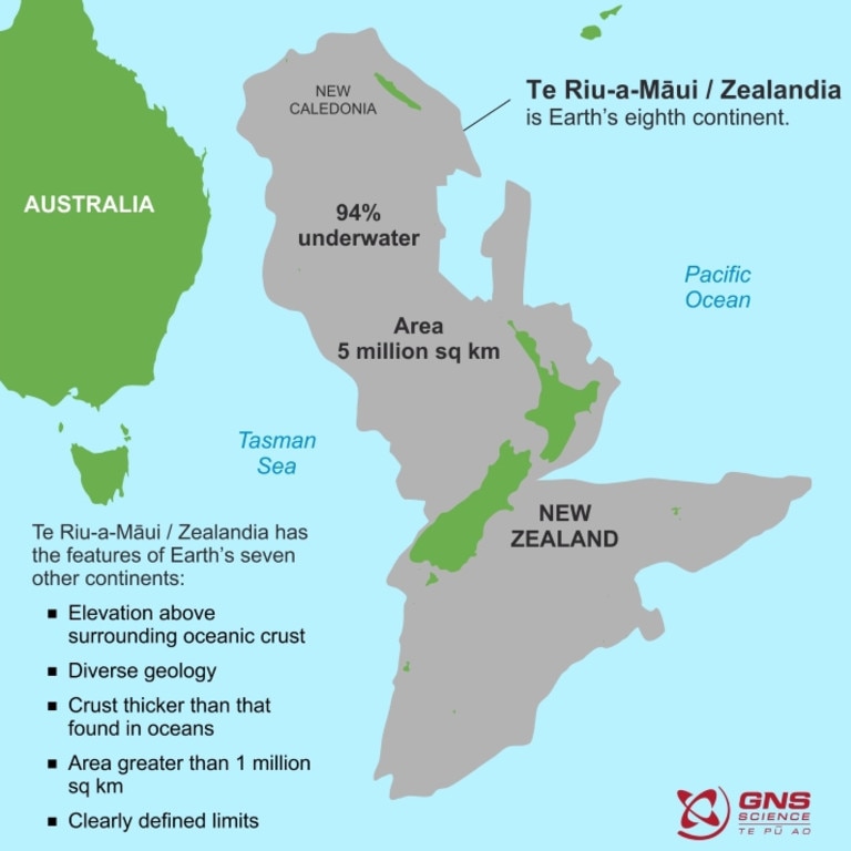 Supplied  Images of Zealandia, the submerged continent beneath New Zealand.  Pictures: GNS Science.