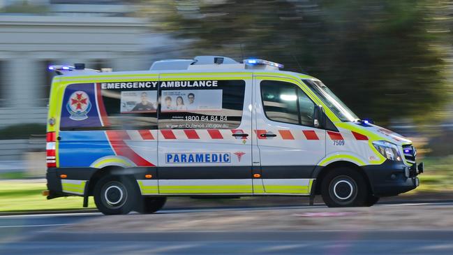 Ambulance Victoria’s response time data, released this month, is the second worst it has ever reported, Victorian Ambulance Union secretary Danny Hill says. Picture: Stephen Harman