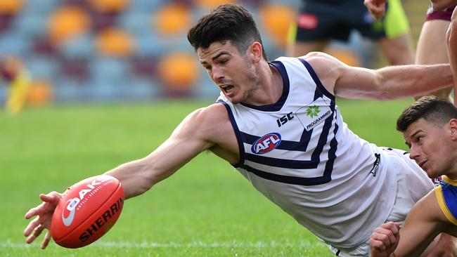 Andrew Brayshaw will be at Fremantle until at least the end of 2025 after penning a new deal. Picture: AAP Image/Darren England